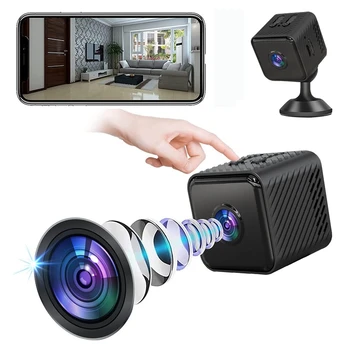 1080P HD Mini Wifi Kamera Smart Home Security Protection Kamera éjjellátó Szakmai mozgásérzékelés Hordozható