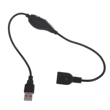 5V-os USB-Fordulatszám-szabályozás összhangban a Sebesség Beállítása Fényerő USB Ventilátor