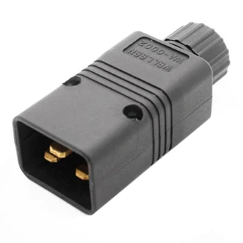 A UPS Power IEC Férfi C20 Csatlakozó Tápkábel Kábel Csatlakozóját Rewirable 16A / 250V Hasznos