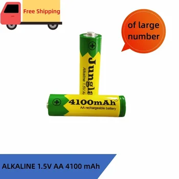AA Rchargeable Akkumulátor 4100mah 1,5 V Új Újratölthető Alkáli Batery A Led Játék, Mp3, Stb.