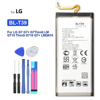 BL-T39 Akkumulátor LG G7 G7+ G7ThinQ LM G710 Dolognál G710 Q7+ LMQ610 BL T39 Mobiltelefon Volta + Ingyenes Eszközök + nyomon Követési Számot