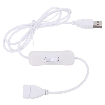 Biztonságos, Könnyen kezelhető Fehér USB 2.0 Hosszabbító Kábel, Fehér Csepp Szállítás
