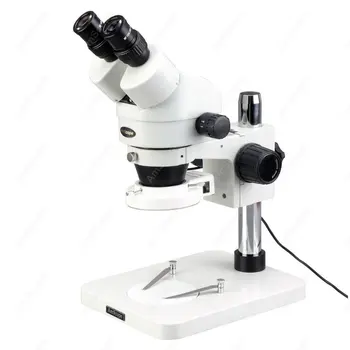 Boncoló Sztereó Mikroszkóp--AmScope 3,5 X-90X Szuper Widefield Boncoló Zoom Sztereó Mikroszkóp+144-LED Gyűrű, Világos SM-1BSZ-144S