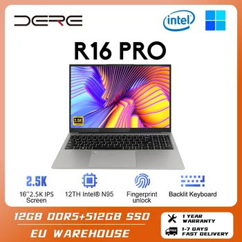 DERE R16 Pro Laptopok 16