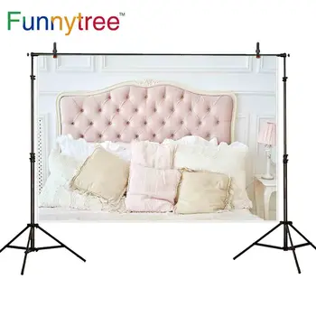 Funnytree háttérrel a stúdió fotózás rózsaszín Kopjafa fehér fal párnák hátteret egy fotózásra photobooth photocall