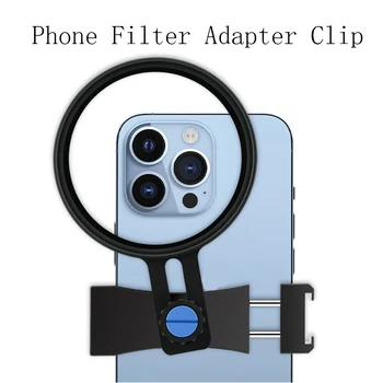 Fém Telefon Klip Szűrő Adapter Gyűrű Iphone 15 14 pro max 67mm 58mm Szűrő Adapter Iphone, Samsung s23ultra Huawei mate60