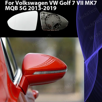 Külső Csere Széles Szög, Bal & Jobb Oldali nézet Fűtött Tükör, Üveg Volkswagen VW Golf 7 VII. MK7 MQB 5G 2013-2019