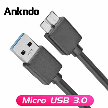 Micro B USB3.0 Kábel VAGYOK-Micro3.0 adatkábel Merevlemez-Merevlemez-Kábel Mobil Kábel Samsung NOTE3 S5 Tabletta Külső Vezeték