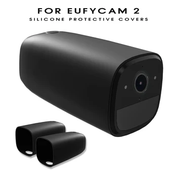 Szilikon Védő burkolatok eufyCam 2 Anti-Semmiből Kamera Védő Fedél Biztonsági Kamera, Védelmi Tartozékok Eufy-2