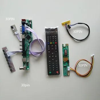 TV-készülék HDMI-kompatibilis VGA-AV USB LCD panel járművezetői kártya Vezérlő tábla készlet LP154WX4(TL)(C1)/TLC2 1280X800 15.4