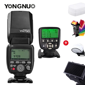 YongNuo YN730 2.4 G GN60 Vezeték nélküli Vaku Speedlite Li-ion Akkumulátor Mester Rabszolga 560 Rádió Canon, Nikon, Sony Fujifilm Fényképezőgép