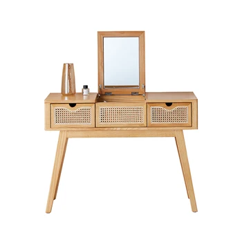 Északi fésülködő asztal haza rattan smink B&B online celeb modern minimalista íróasztal